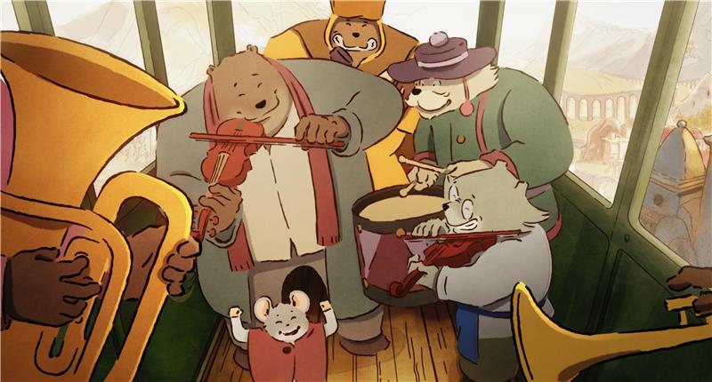 A Viagem de Ernesto e Celestine