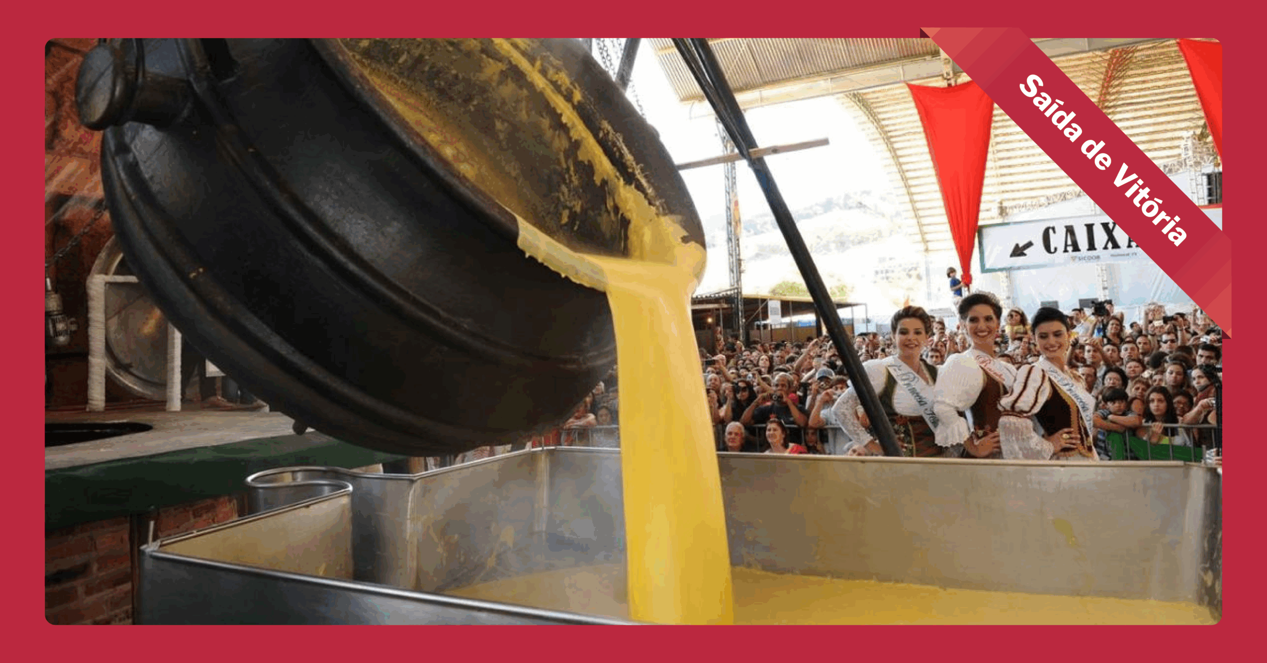 Excursão Festa da Polenta – Saída de Vitória