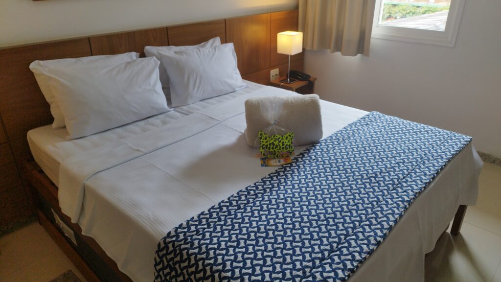 Figura 4 - Quarto do Sesc Domingos Martins. Foto: Divulgação.