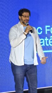 Bruno Lopes, representante do setor de estratégia e inovação do Departamento Nacional do Sesc.