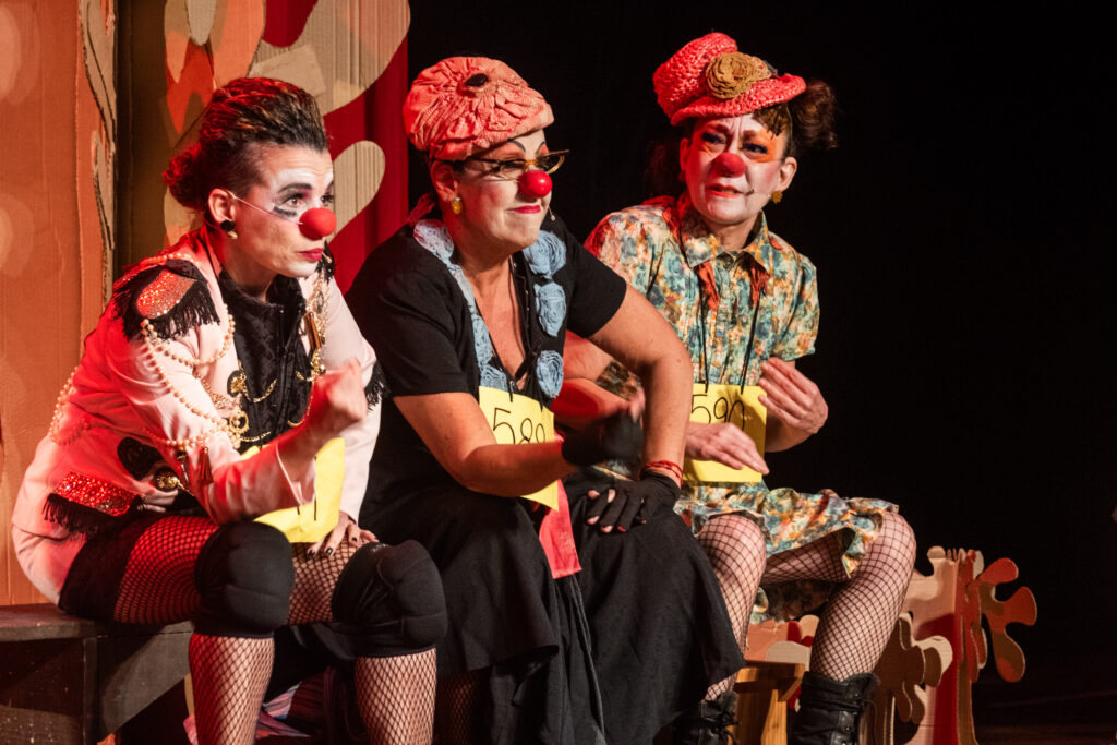 As Marias da Graça - Um Musical de Palhaças. Foto:Carolina Spork.