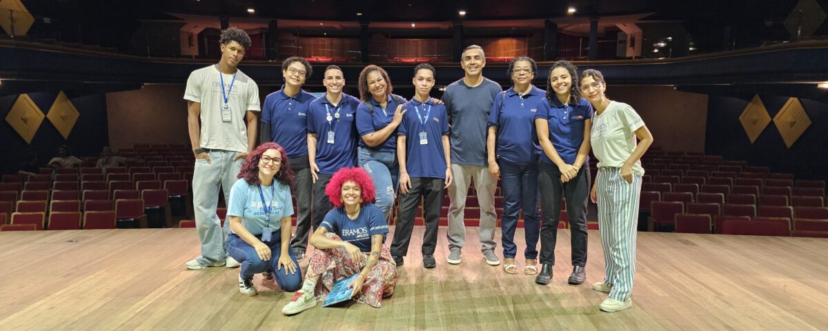 Grupo Coutinho em visita ao Sesc Glória. Foto: Sesc-ES.