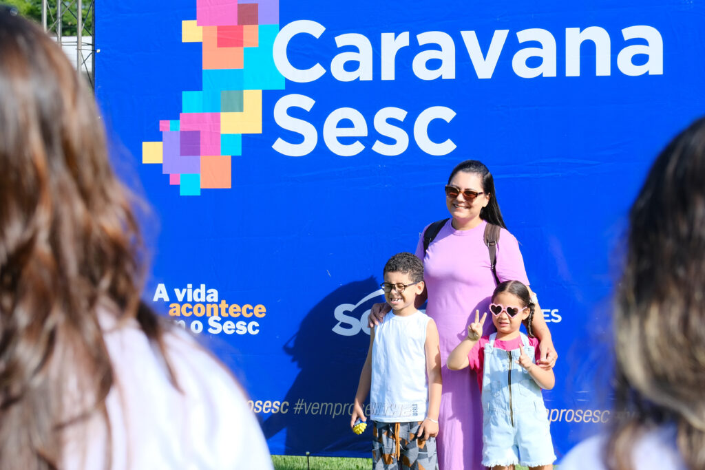 Caravana Sesc em Cachoeiro de Itapemirim. Foto: Sesc-ES.