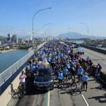 Ciclo Sesc na Romaria dos Ciclistas de Vitória. Foto: Arthur Oliveira