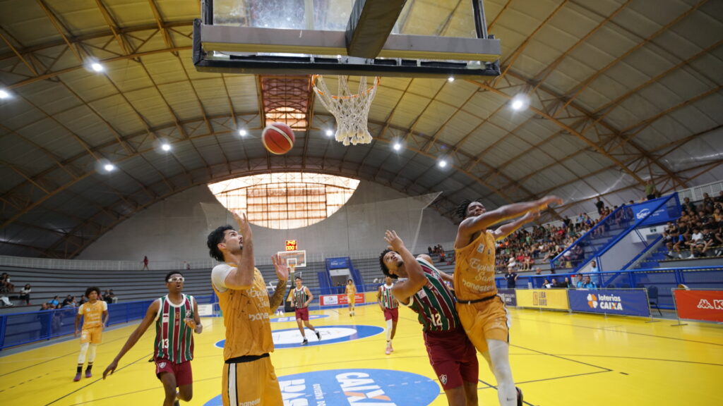 Partida entre Fluminense e IVV/Cetaf, no dia 21 de março. Foto: Ton Assis.