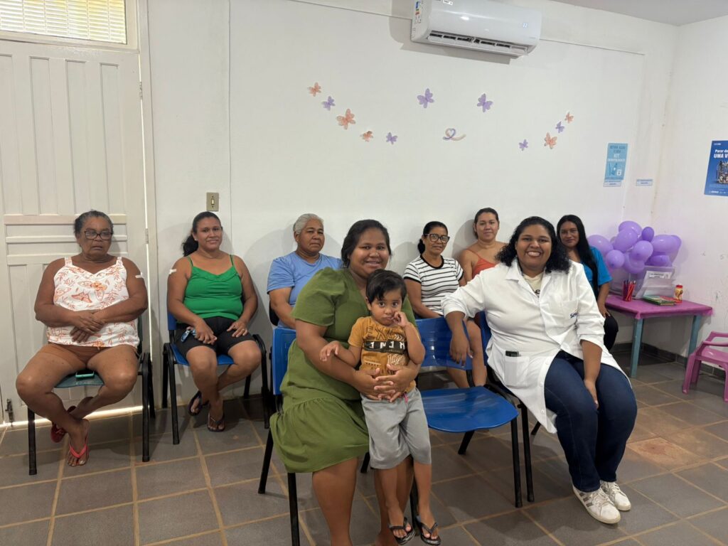 Sesc-ES realiza exames preventivos em Unidade de Saúde Indígena na Aldeia Pau Brasil. Foto: Sesc-ES.