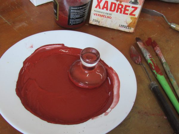 Curso de produção artesanal de tintas